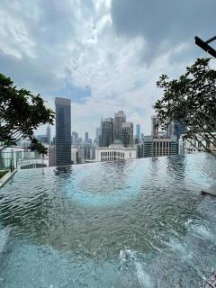 Infinity Pool KL view Axon residence Bukit Bintang Iconique - Kuala Lumpur - 9