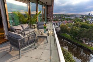 CABANA - TheView - 10th Floor - Terrasse - Waterfront - Hafenviertel - Oldemburgo - 7