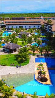 Top Flat 2 quartos com capacidade para 06 pessoas na Beira Mar de Porto de Galinhas - Pé na Areia - Resort Cupe Beach Living - É o Melhor Resort Beira Mar de Porto de Galinhas com 22 piscinas e área de lazer completa - Fica a apenas 3km do centro de Porto - 4