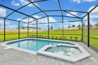 Perfect Private Home by Disney! No Back Neighbor & No Carpet! Heatable Pool&Spa! Games & Themed Rooms! - 9