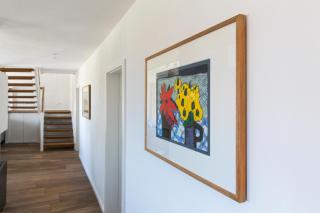 Reetdorf Geltinger Birk Malerhaus Nebeltreiben - 1
