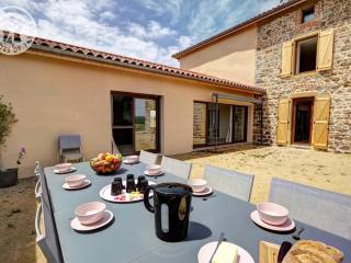 Gîte de luxe avec spa, piscine et sauna, animaux admis à Pinay - FR-1-496-274 - Pinay - 6