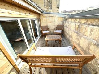 5- Hypercentre - 4pers - clim - terrasse - Netflix - Libourne - 6