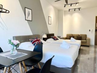 Melaka Town Studio @City-View/4pax/bathun/wi-fi/tv - Melaka - 4