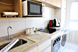 Apartamento 1604 no Bosque com um quarto, sala, cozinha completa, uma vaga de garagem, lazer e portaria 24h - 1