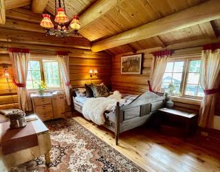 Traditional timber farm with Sauna & Wi-Fi - - 9