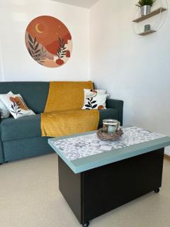 Studio cabine vue mer latérale - Sainte-Cécile Plage - 7