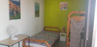 appartement 58 m 2 en 1 ere ligne ,vue mer panoramique ,2 terrasses dont une couverte résidence le Sunset - Cap d'Agde - 8