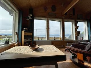 Aurora sea view cabin with wifi,sauna - Vannareid - 6