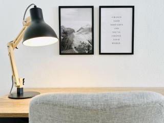 LIKE HOME, cozy apartment, 2 bedrooms, Netflix, 55" TV, balcony, parking, self-check-in - Penzberg - 5