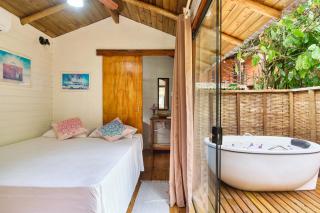 Linda Tiny House Ubatuba com Ofurô Aquecido em meio a Mata Atâmtica - 7