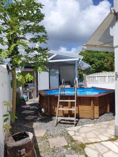 Le Sable Bleu - Évasion tropicale - PLAGE 5min - Piscine - Parking - Logement climatisé - Vue sur les palmiers - Parfait pour famille ou amis - Restau snack familial sur place - 9
