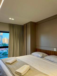Estúdio Amplo c/ Quarto Privativo e Cama Super King - Campo Grande - 7