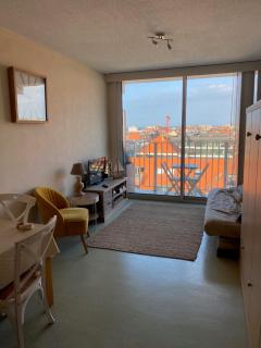 Au 9 sans 6 : Studio lumineux vue mer latérale - Nieuwpoort - 0