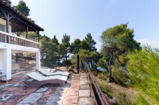 villa Blu: Beachfront home with amazing view - Vourvourou - 4