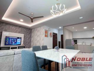 Noble Premium Jazz 1 Homestay Vivacity - Kuching - 9