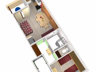 Appartement cosy près des pistes, balcon, parking - FR-1-181-2440 - La Plagne Tarentaise - 3