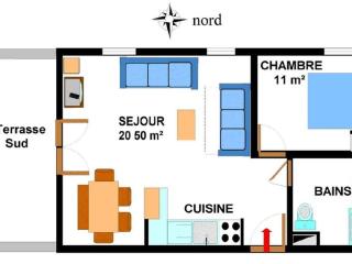 Appartement cosy 5 pers. au pied des pistes à Val Cenis, terrasse, parking, proche commerces - FR-1-508-159 - Lanslevillard - 5