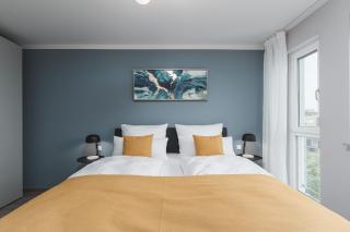 DELUXE APARTMENT 2 Schlafzimmer - Aufzug - kostenlos Parken - Balkon - Messe Flughafen - 4