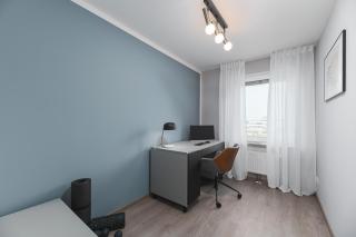 Deluxe Business Apartment 90qm 2 SZ und Büro Tiefgarage 3 Min Flughafen - 9