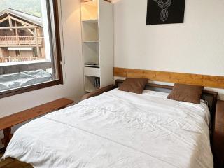Chaleureux studio centre Samoëns, balcon, proche commodités et skibus - FR-1-624-83 - Samoëns - 9