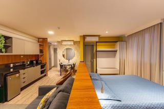 Confortável Loft com Vista para o Mar - Condomínio com Piscina - Bombinhas - 8