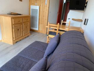 Studio ski aux pieds pour 3 pers, balcon sud - FR-1-411-458 - Arc 2000 - 2