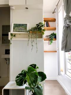 Green cozy studio au cœur de Paris - Paris - 8