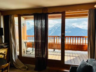 Studio cosy Centre station de ski La Rosière 1850 vue magnifique plein Sud - 4