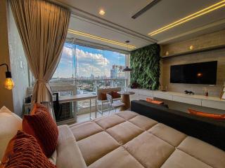 Palazzo Ibirapuera 21 º Andar Wi-Fi, Ar e Metrô a 5 Minutos - São Paulo - 9