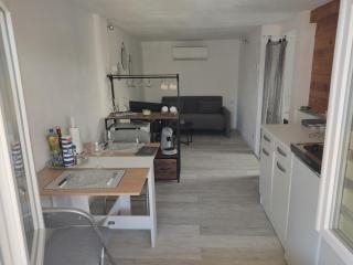 T2 neuf climatisé, 2/4 pers, 300m de la plage avec extérieur ombragé - Gruissan Chalets - FR-1-796-76 - Gruissan - 5