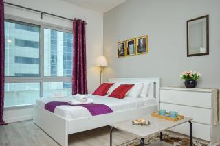 Stylish Studio in Dubai Marina Close to the Beach, mall and metro - Dubai - 4