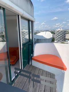 14eme et der étage "Arty" avec 2 chambres et vue panoramique ! - Créteil - 2