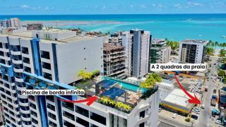 Edificio Time - 909 - Apartamento Quarto e Sala com ar condicionado, piscina, academia, jacuzzi, sauna e ampla área de lazer - Maceió - 9