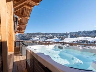 Chalet de luxe avec jacuzzi, Wi-Fi et parking privé - FR-1-671-138 - Les Gets - 0
