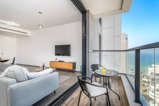 Bat Yam SEA VIEW 2BR/2Bath in New Building - Bat Yam - 3