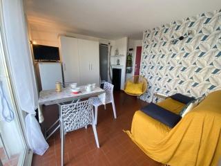 Studio cosy avec très belle vue sur la mer et parking privé 4GP162 - Le Barcarès - 9