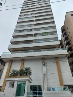 Apto Alto padrão com grande sacada 1 quadra e meia da Praia (Ocian) - Praia Grande - 9