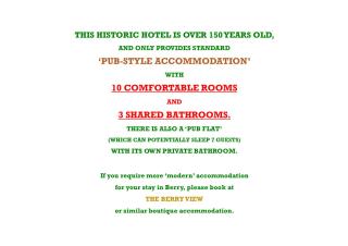 THE BERRY HOTEL - Berry - 7