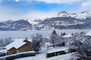 Maison vue splendide sur les massifs à 20' des pistes de ski - Sallanches - 8