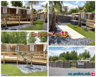 Super Mobile-Home Hibiscus climatisé Top confort Camping Fun 4* - Valras-Plage - 5