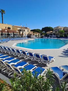 STUDIO CLIMATISE box 5 G Résidence Odalys Saint Loup, piscine ,parking privé et superette 25 - 8