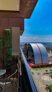 Lindo Flat Part Grand Mercure Varanda aconchegante - Brasília - 3
