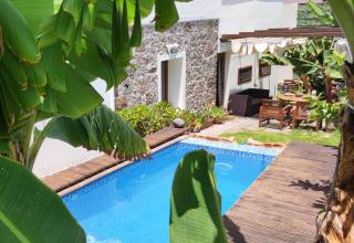 Villa Canaria piscina jacuzzi jardín - Santa Maria de Guia - 4
