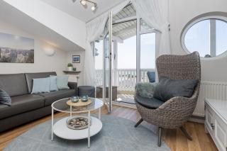 mit Meerblick und Balkon, gratis Nutzung vom AHOI Erlebnisbad und Sauna in Sellin - Meeresblick FeWo 28 - Göhren - 7