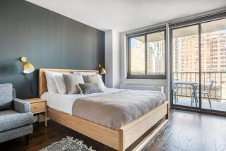 UES Studio w Gym Doorman Balcony Stunning Roof NYC-504 - 4