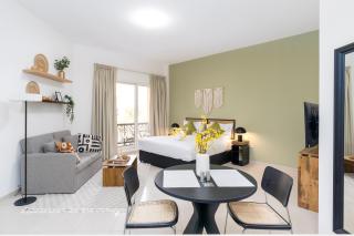 Amazing Studio with Balcony & Beach access-RAK - Ras al Khaimah - 8