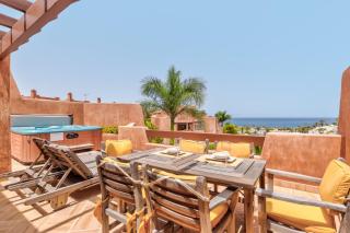 Romen 2-2 PENTHOUSE SEA VIEW & JACUZZI 2B - Palm-Mar - 0