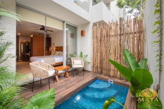 NHOA 108A Lux 2BR Condo Plunge Pool in Aldea Zama - Tulum - 0