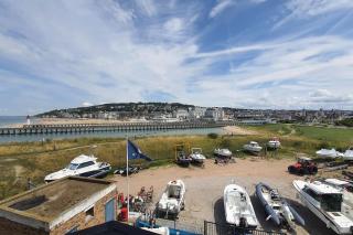 Le cocooning-studio Deauville Marina avec terrasse vue mer et plage - 1